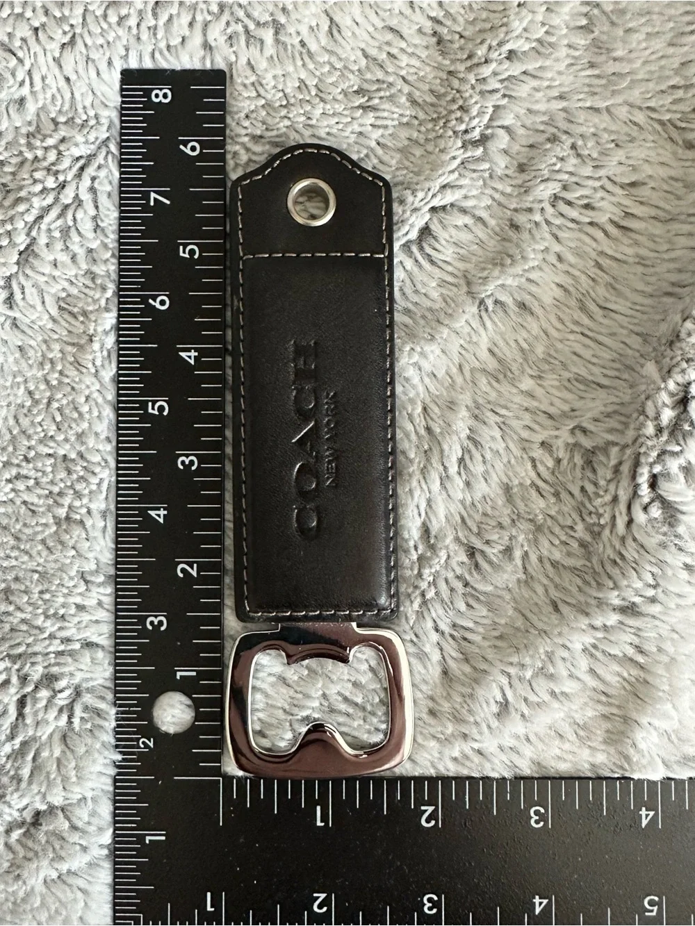 Coach Lexington Leather Bottle Opener